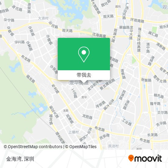 金海湾地图