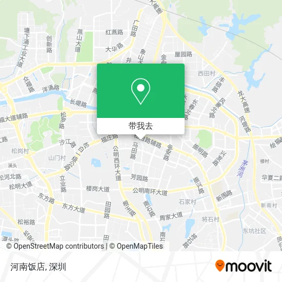河南饭店地图