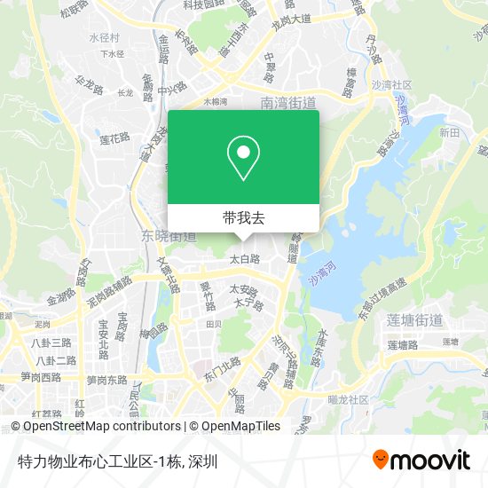 特力物业布心工业区-1栋地图