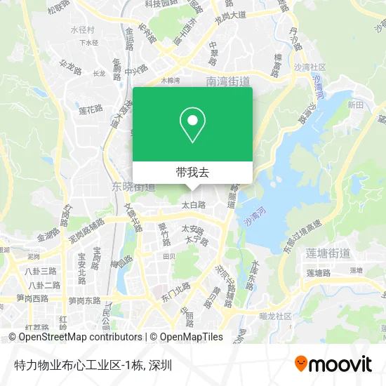特力物业布心工业区-1栋地图