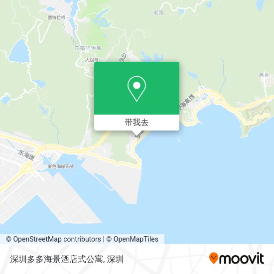 深圳多多海景酒店式公寓地图