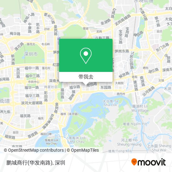 鹏城商行(华发南路)地图