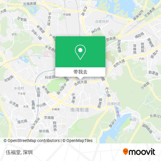 伍福堂地图