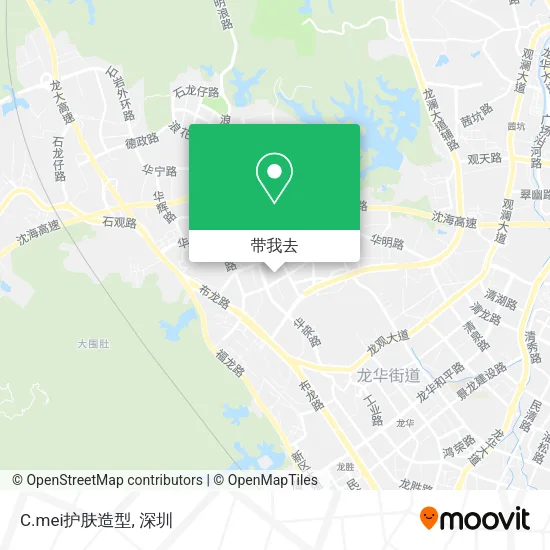 C.mei护肤造型地图