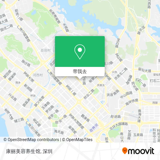 康丽美容养生馆地图