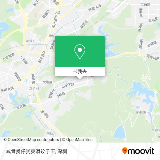 咸骨煲仔粥爽滑饺子王地图