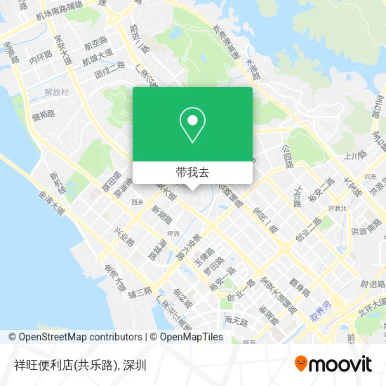 祥旺便利店(共乐路)地图