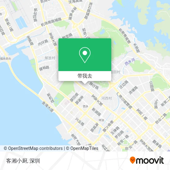 客湘小厨地图