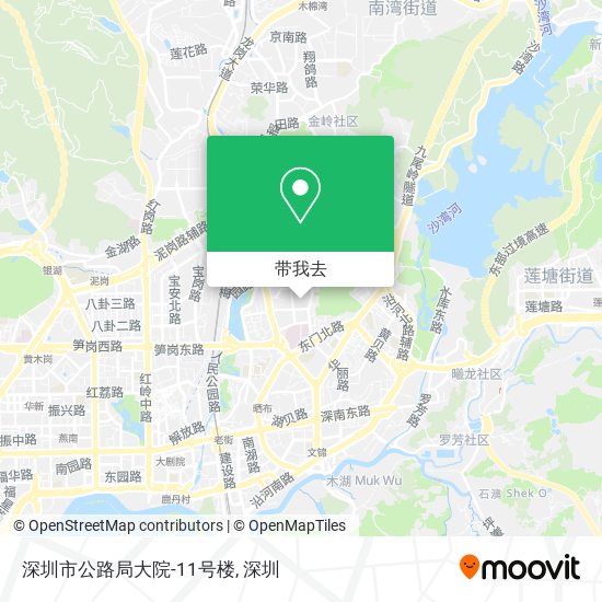 深圳市公路局大院-11号楼地图
