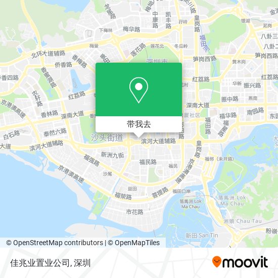 佳兆业置业公司地图