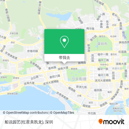 船说园艺(红星美凯龙)地图