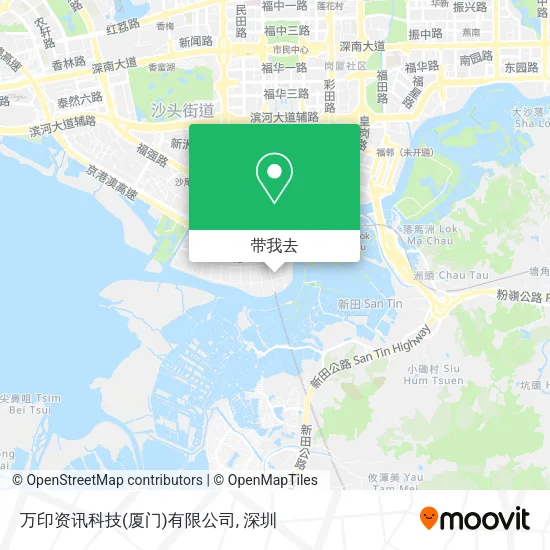 万印资讯科技(厦门)有限公司地图