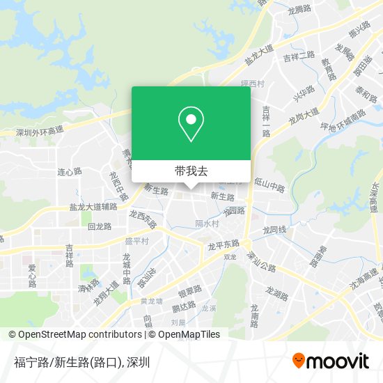 福宁路/新生路(路口)地图