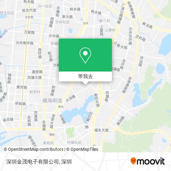 深圳金茂电子有限公司地图