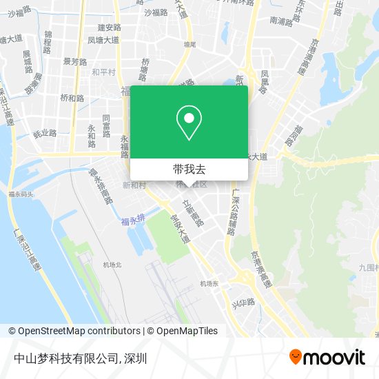 中山梦科技有限公司地图