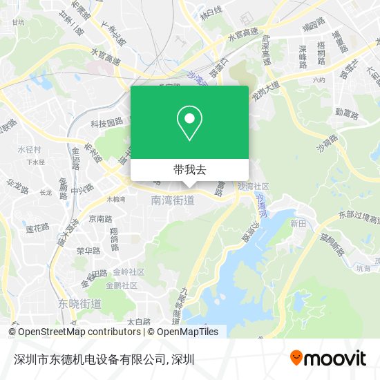 深圳市东德机电设备有限公司地图