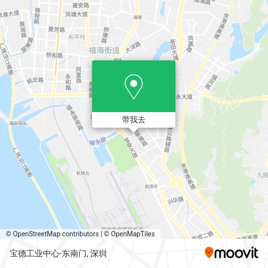 宝德工业中心-东南门地图