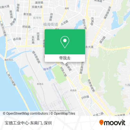 宝德工业中心-东南门地图
