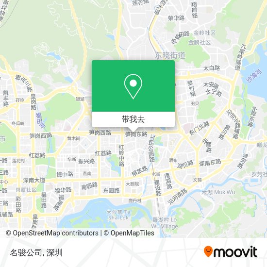 名骏公司地图