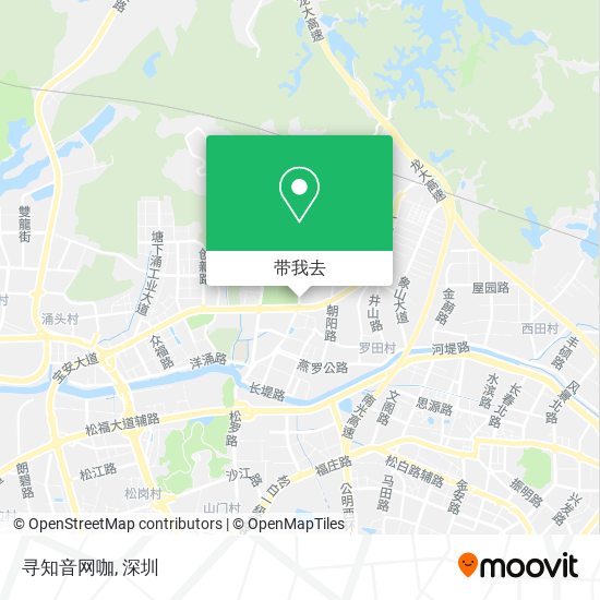 寻知音网咖地图