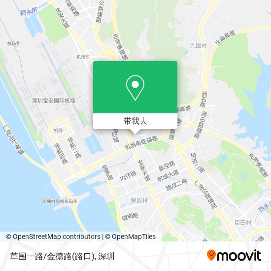 草围一路/金德路(路口)地图