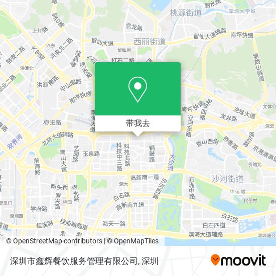 深圳市鑫辉餐饮服务管理有限公司地图