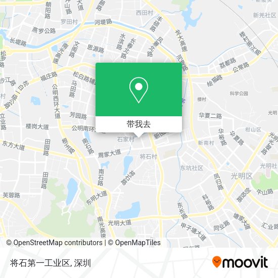 将石第一工业区地图