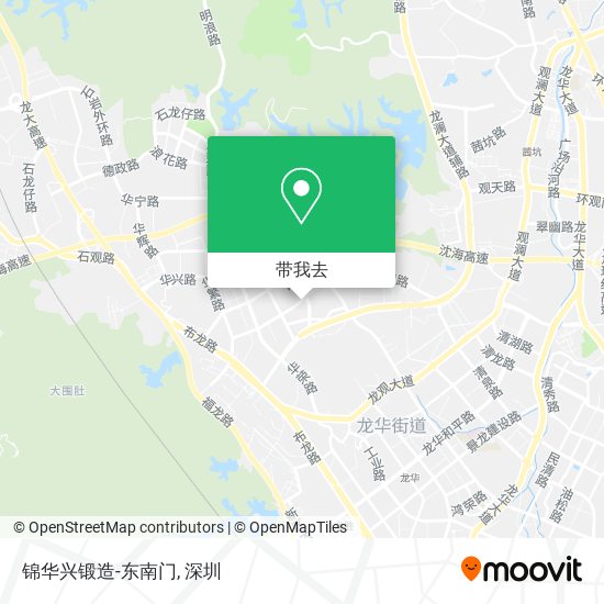 锦华兴锻造-东南门地图