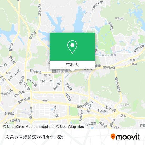 宏昌达直螺纹滚丝机套筒地图