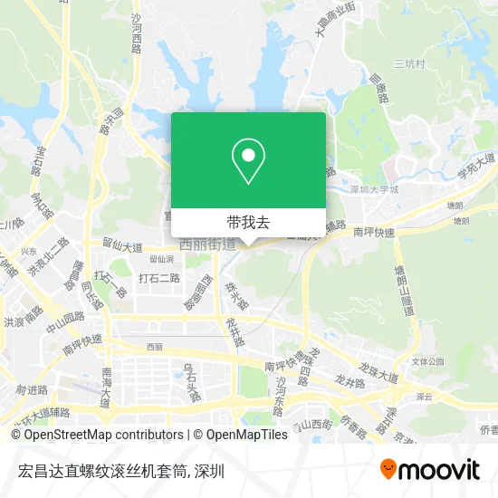 宏昌达直螺纹滚丝机套筒地图