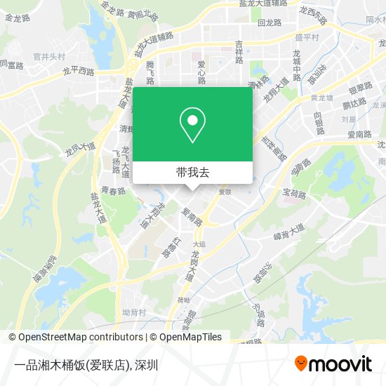 一品湘木桶饭(爱联店)地图