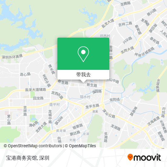 宝港商务宾馆地图