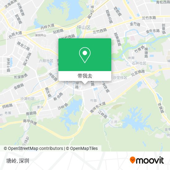 塘岭地图