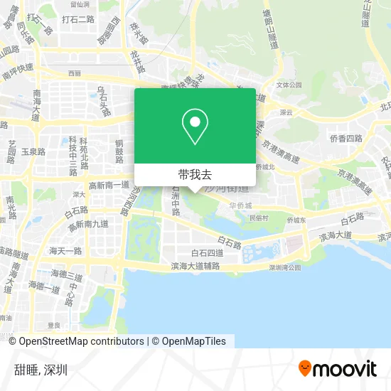 甜睡地图