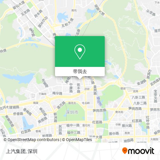 上汽集团地图