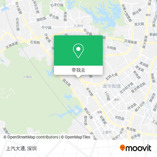 上汽大通地图