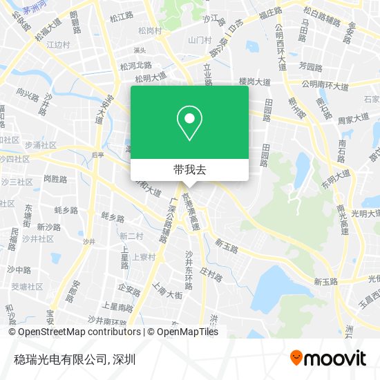 稳瑞光电有限公司地图