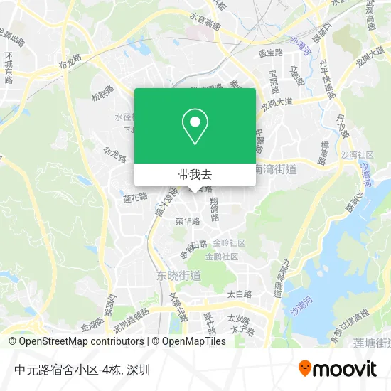 中元路宿舍小区-4栋地图