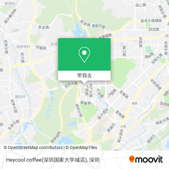 Heycool coffee(深圳国家大学城店)地图