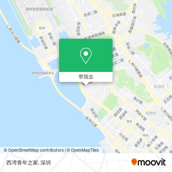 西湾青年之家地图