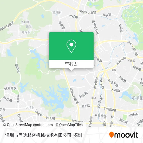 深圳市固达精密机械技术有限公司地图