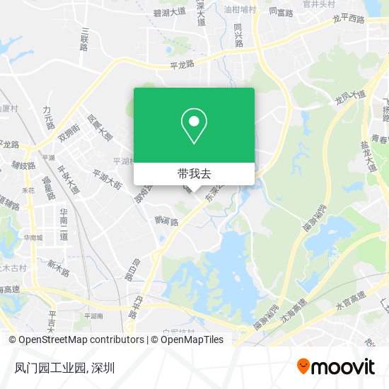 凤门园工业园地图