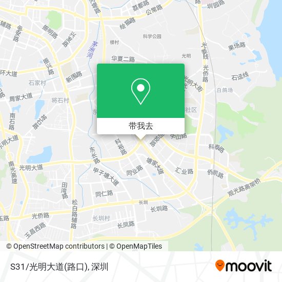 S31/光明大道(路口)地图