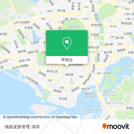 镜面皮肤管理地图