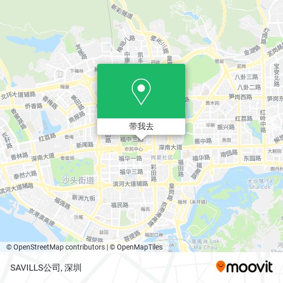 SAVILLS公司地图