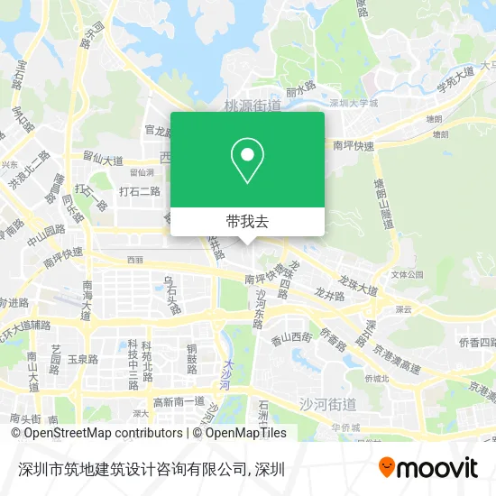 深圳市筑地建筑设计咨询有限公司地图