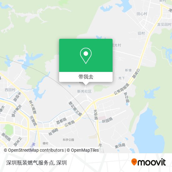 深圳瓶装燃气服务点地图