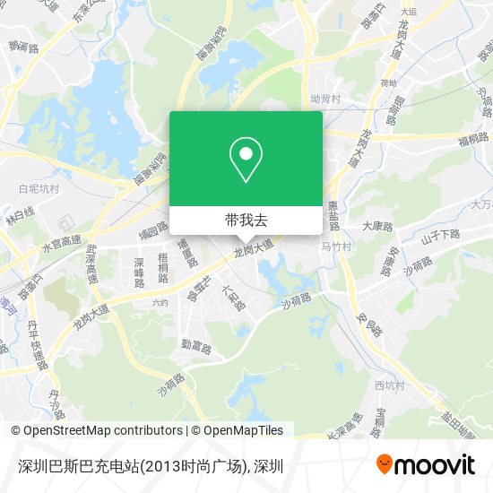 深圳巴斯巴充电站(2013时尚广场)地图