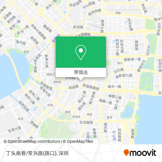 丁头南巷/常兴路(路口)地图