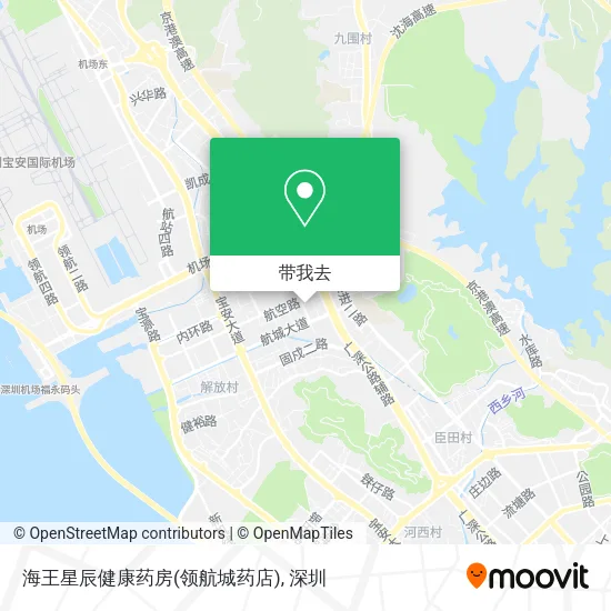 海王星辰健康药房(领航城药店)地图